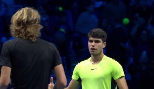 ATP Finals - Alcaraz renversé par Zverev pour sa grande première