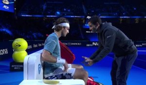 ATP Finals - Tsitsipas abandonne après 3 jeux face à Rune