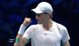 ATP Finals - Sinner fait chuter Djokovic au terme d'un magnifique combat