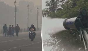 Inde : 70 canons antipollution déployés à Delhi, la solution désespérée des autorités