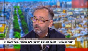 Robert Ménard, sur Eric Zemmour : «C'est irresponsable de tenir des propos comme ça»