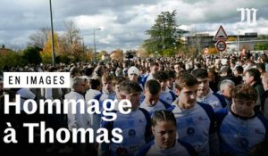 Mort de Thomas à Crépol : des milliers de personnes défilent lors d’une grande marche blanche