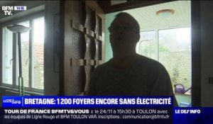 Bretagne: 1.200 foyers toujours privés d'électricité depuis la tempête Ciáran