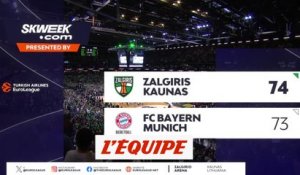Le résumé de Zalgiris Kaunas - Bayern Munich - Basket - Euroligue (H)