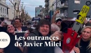 Javier Milei président de l'Argentine : 5 séquences outrancières du "Trump de la pampa"
