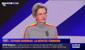 Affaire Guerriau: Sandrine Rousseau (EELV) note que " pour la première fois, on n'a pas tellement mis en doute la parole de Sandrine Josso"