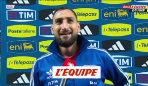 Donnarumma : «On est de retour» - Foot - Qualif. Euro - Italie