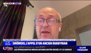 "Beaucoup de douleur": Philippe Saint-André, ancien rugbyman originaire de la Drôme, exprime sa "tristesse" après la mort de Thomas au bal de Crépol