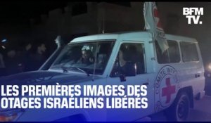 Les premières images de la libération des otages du Hamas