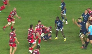 TOP 14 - Essai de Maxime SALLES (OYO) - Montpellier Hérault Rugby - Oyonnax Rugby