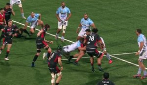 TOP 14 - Essai de Thibaut REGARD (LOU) - LOU Rugby - Aviron Bayonnais