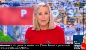 Laurence Ferrari assure l'intérim de Pascal Praud dans L'heure des pros et donne des nouvelles de sa santé sur CNEWS (VIDÉO)