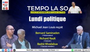 Tempo la so :Michael Jean Louis accueille Bernard Saminaden, Richard Rault et  Bashir Khodabux.