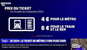 Le ticket de métro va presque doubler à Paris durant les JO