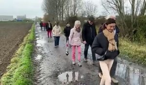 2023-11-29 MARCHE IMPROVISÉE DE LEERS À NÉCHIN 7,6KM