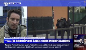 Opération de police à Nice: deux personnes ont été interpellées
