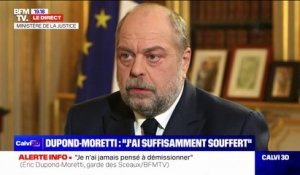 Éric Dupond-Moretti sur le meurtre de Thomas: "C'est un drame absolu"
