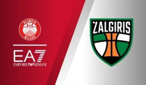 Le résumé de Olimpia Milan - Zalgiris Kaunas - Basket - Euroligue (H)
