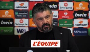 Gattuso : « Mes joueurs ont très bien joué » - Foot - C3 - OM