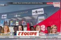L'équipe de France finit deuxième de l'épreuve des Deux Alpes - Snowboardcross - CM