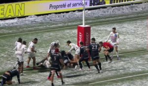 TOP 14 - Essai de Lucas MENSA (UBB) - Oyonnax Rugby - Union Bordeaux-Bègles