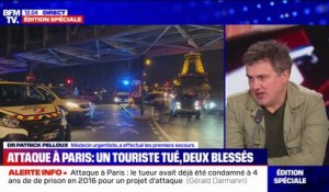 "Il y avait du sang partout": le médecin urgentiste Patrick Pelloux a effectué les premiers secours sur le touriste tué lors de l'attaque à Paris
