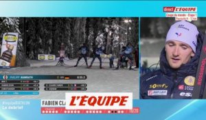 F. Claude : «Une course que j'ai subie sur les skis» - Biathlon - CM (H)
