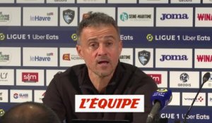 Luis Enrique : « Très fier de mon équipe  - Foot - L1 - PSG