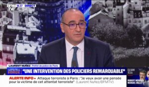 Profil psychiatrique de l'assaillant de Paris: "Ce sont toujours les individus les plus difficiles à suivre", affirme Laurent Nuñez
