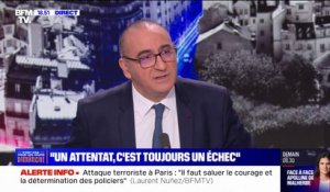Attaque à Paris: "Dès aujourd'hui, on a renforcé la présence" des forces de l'ordre autour des lieux du drame, affirme Laurent Nuñez