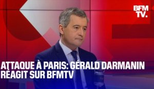 "Il y a eu un ratage manifestement psychiatrique": Gérald Darmanin réagit à l'attaque à Paris sur BFMTV