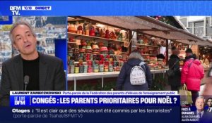 Noël: le porte-parole de la Fédération des parents d'élèves évoque la priorité des parents pour les congés