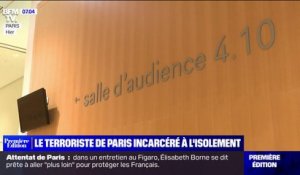 L'assaillant de l'attentat de Paris a été mis en examen et incarcéré à l'isolement