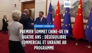 Premier sommet Chine-UE en quatre ans : déséquilibre commercial et Ukraine au menu des discussions