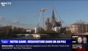 Emmanuel Macron se rend ce vendredi sur le chantier le Notre-Dame, à un an de sa réouverture