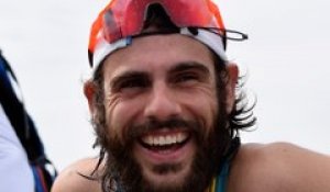 Guillaume a battu le record du monde de marathon en marche arrière