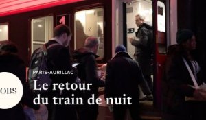 Paris-Aurillac : le train de nuit est de retour