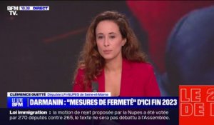 Clémence Guetté (LFI): "Nous ne sommes pas le paillasson des ambitions présidentielles de Gérald Darmanin"