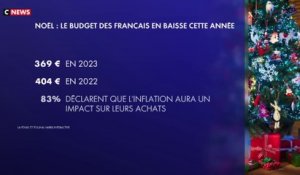 Noël 2023 : le budget des Français en baisse