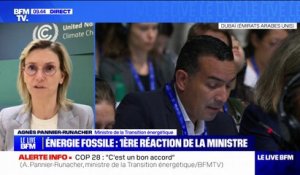 Accord de la COP28: "C'est une victoire pour la France et l'Europe", estime Agnès Pannier-Runacher