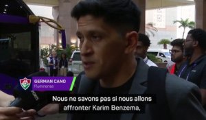 Cano : "Ce serait magnifique de pouvoir se mesurer à Benzema"