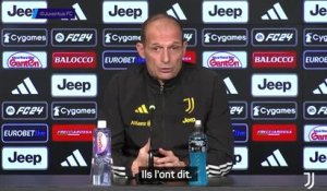 16e j. - Allegri : "L'Inter a bâti une équipe pour remporter le championnat"
