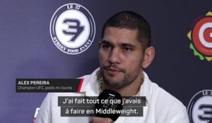 UFC - Pereira : "J’ai fait tout ce que j’avais à faire en Middleweight"