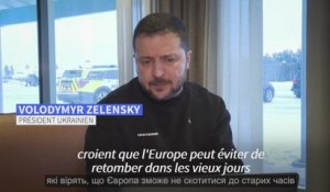 Zelensky exhorte l'UE à rester unie et à ne pas abandonner l'Ukraine