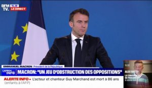 Loi immigration: "Je suis favorable à ce qu'un compromis intelligent soit trouvé" assure Emmanuel Macron