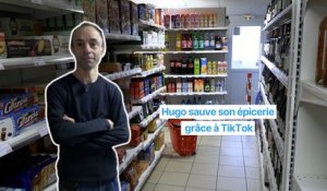 Hugo sauve son épicerie grâce à TikTok