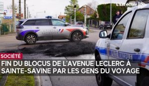 Des membres de la communauté des gens du voyage bloquaient l’avenue Leclerc à Sainte-Savine