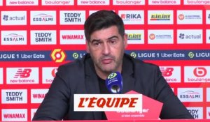 Fonseca : « On a mérité ce résultat » - Foot - L1 - Lille