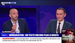 Projet de loi immigration: "Ça va être une négociation difficile, mais qui est nécessaire", pour Benjamin Haddad (Renaissance)