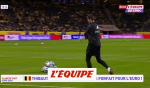 Courtois (Belgique) officialise son forfait pour l'Euro 2024 - Foot - Euro